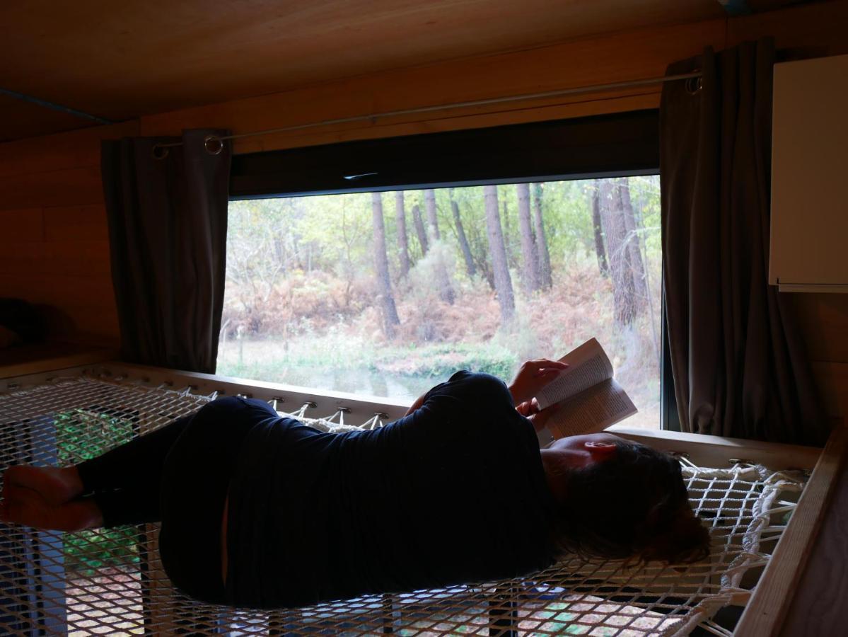 ホテル Tiny House Nouvelle Annonce Boho Ocean Naujac-sur-Mer エクステリア 写真