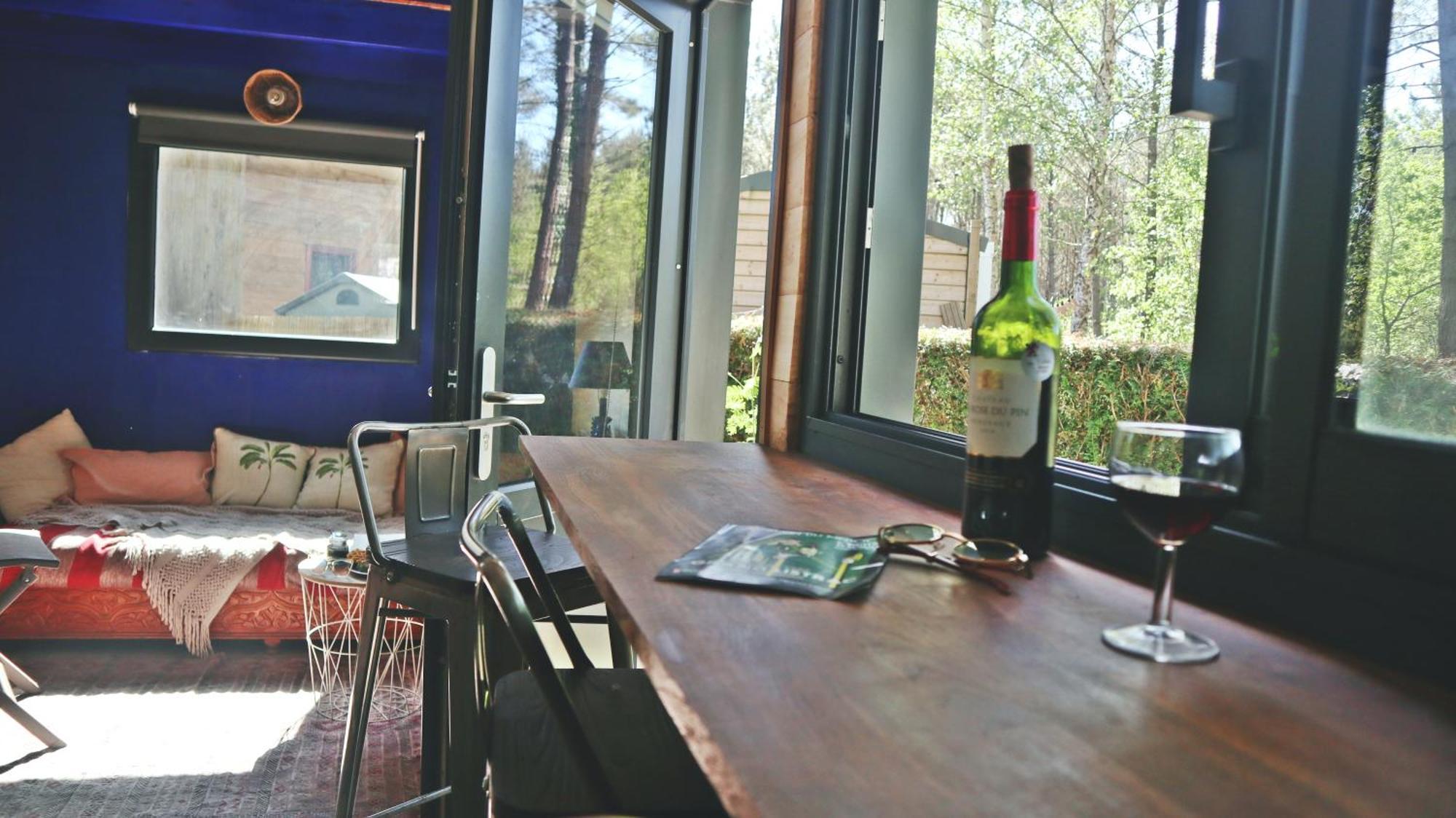 ホテル Tiny House Nouvelle Annonce Boho Ocean Naujac-sur-Mer エクステリア 写真